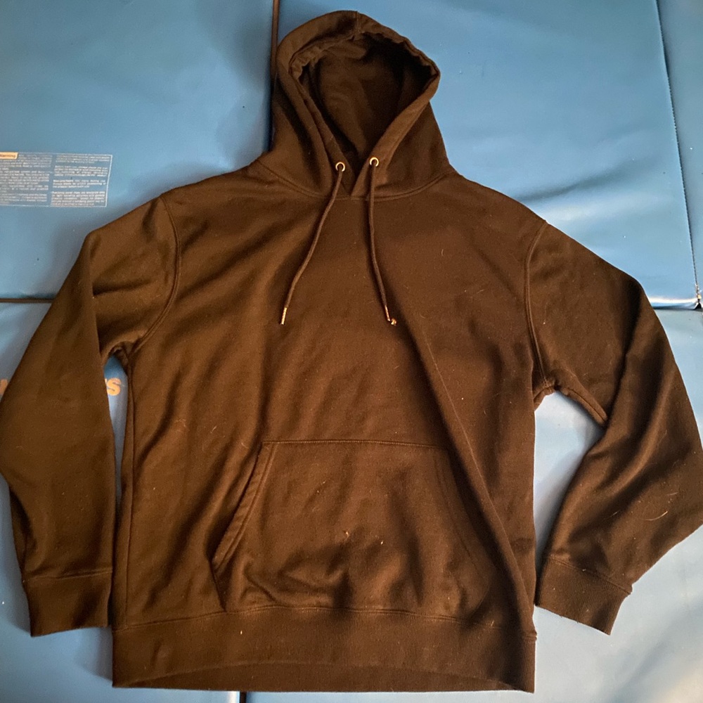 Plain black West 49 Hoodie - Size XL